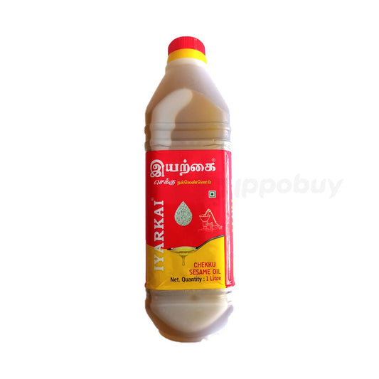 Iyarkai Gingelly / Nalla Oil 1L (Jar)