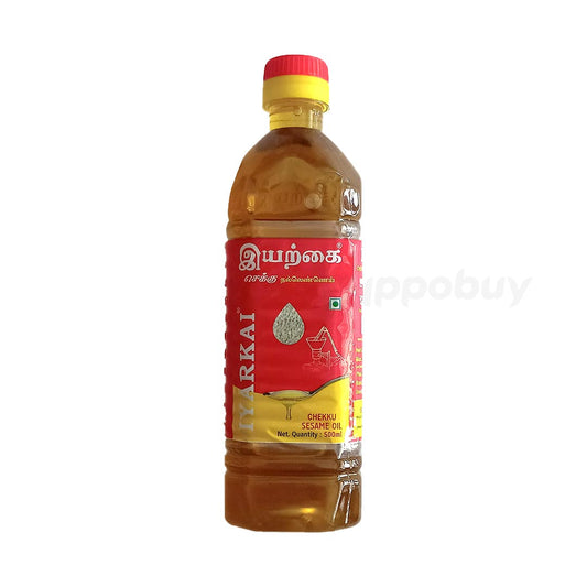 Iyarkai Gingelly / Nalla Oil 500ml (Jar)