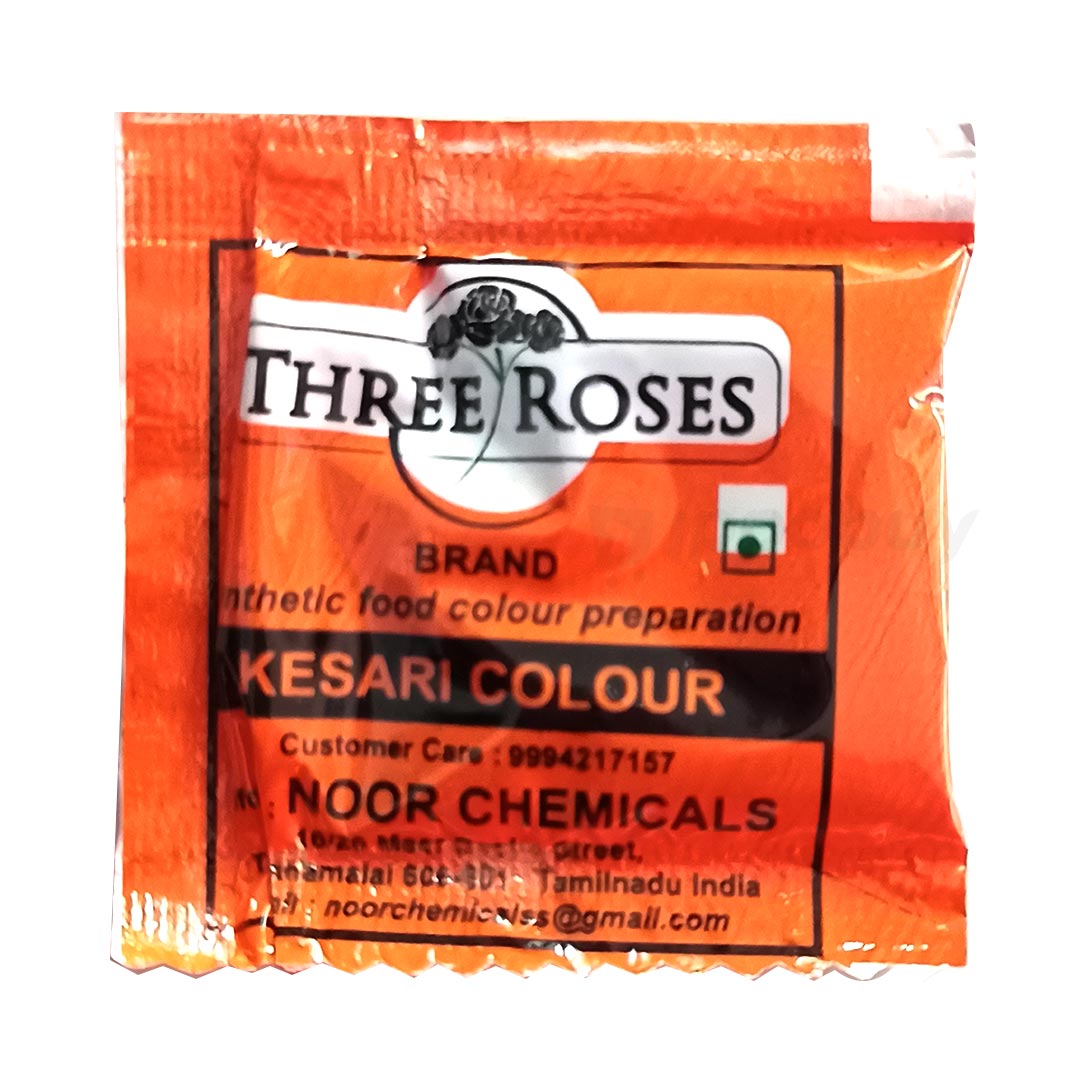 Kesari Orange Color Powder - 3rs