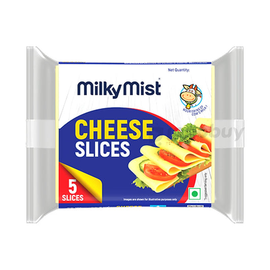 Milky Mist Cheese Slices 100gm - 5pcs