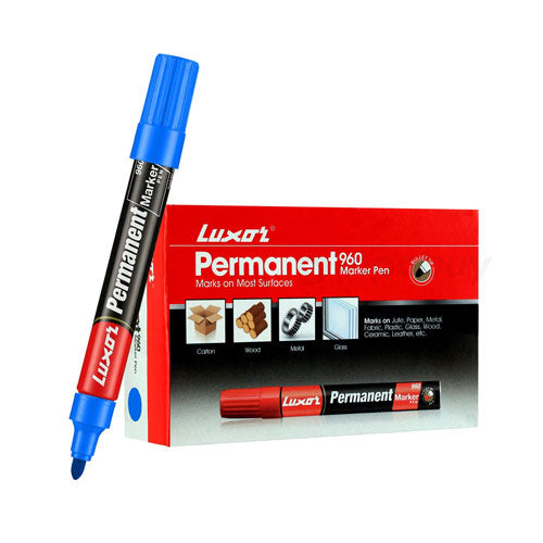 Permanent Blue Marker