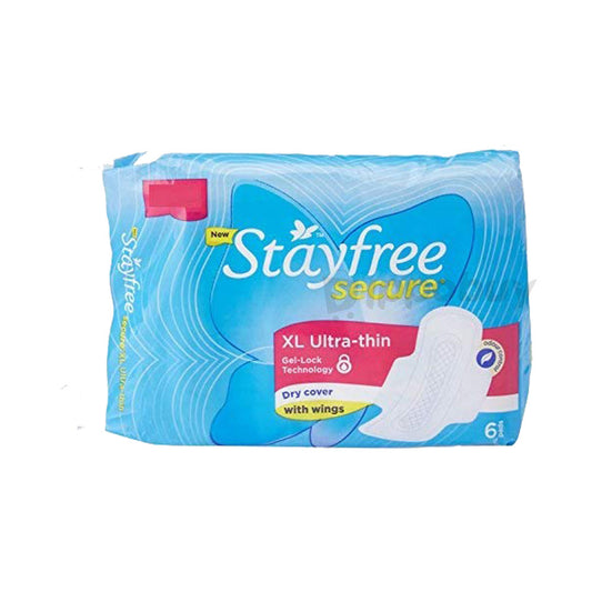 Stayfree Secure XL Ultrathin Wings (6N)